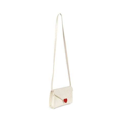 Love Letter Tasche cream glitter