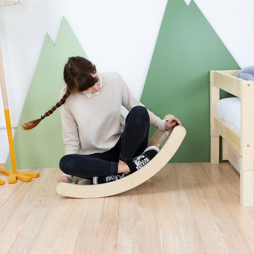 Montessori-Wippe fürs Kinderzimmer
