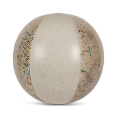 großer Wasserball - Beach Ball transparent cream