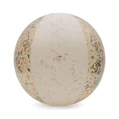 großer Wasserball - Beach Ball transparent cream