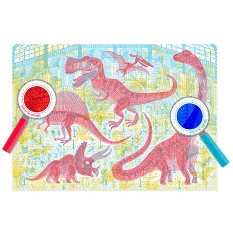 Kinderpuzzle mit Dinosaurier