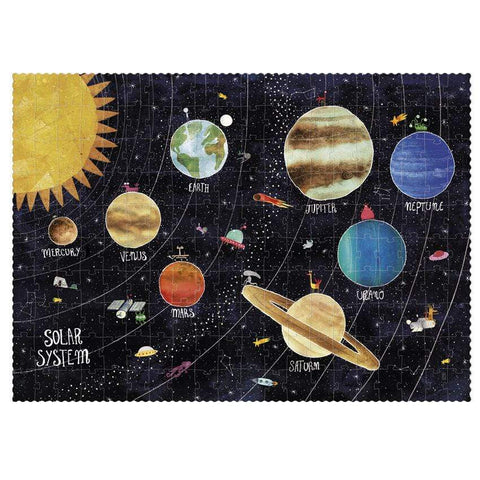 Kinderpuzzle mit Sonnensystem