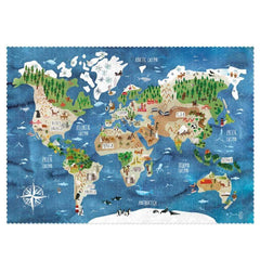 Kinderpuzzle Weltkarte